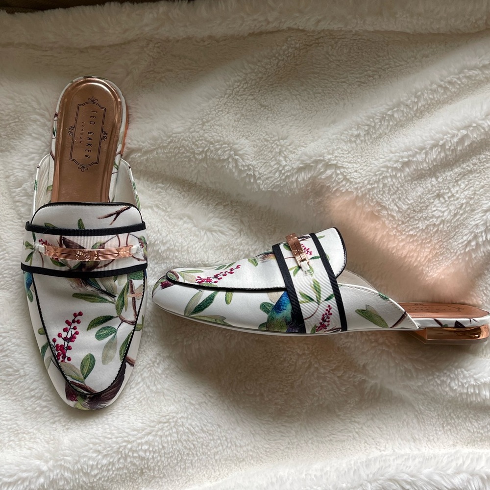 Ted Baker slide loafers size 38. Almost new Never worn outside